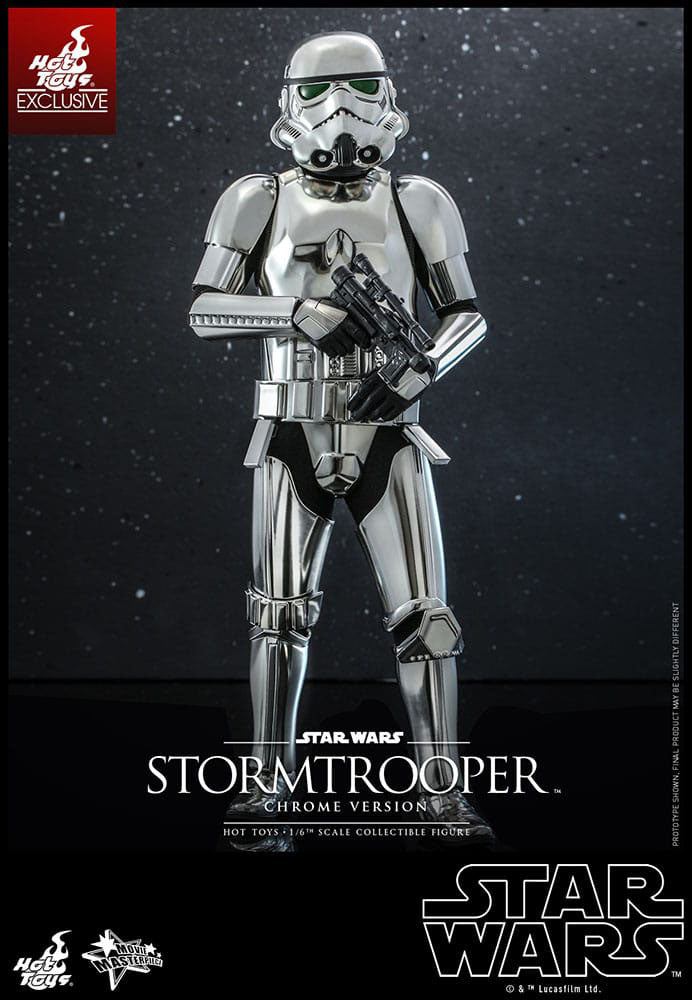 Star Wars Movie Masterpiece Action Figure 1/6 Stormtrooper Chrome Version 30 cm