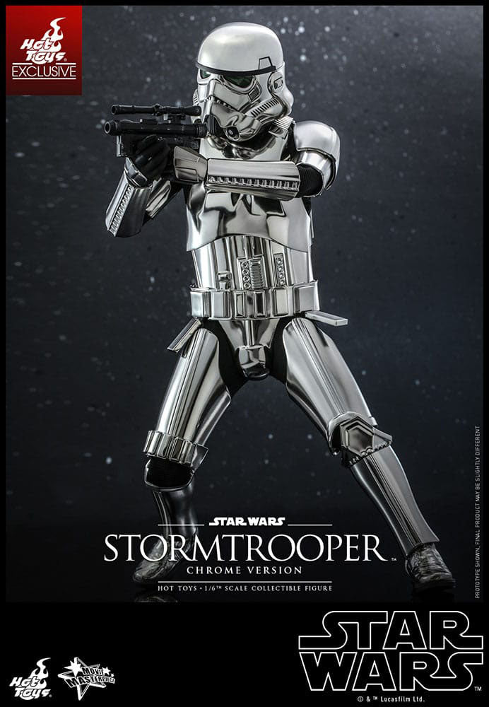 Star Wars Movie Masterpiece Action Figure 1/6 Stormtrooper Chrome Version 30 cm