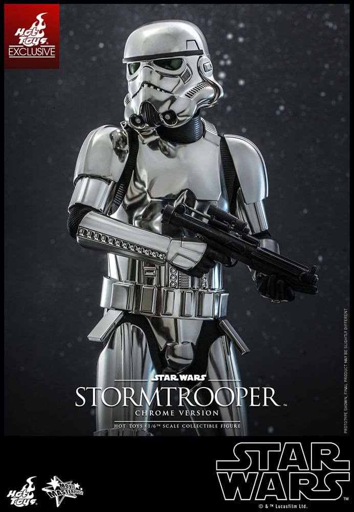 Star Wars Movie Masterpiece Action Figure 1/6 Stormtrooper Chrome Version 30 cm