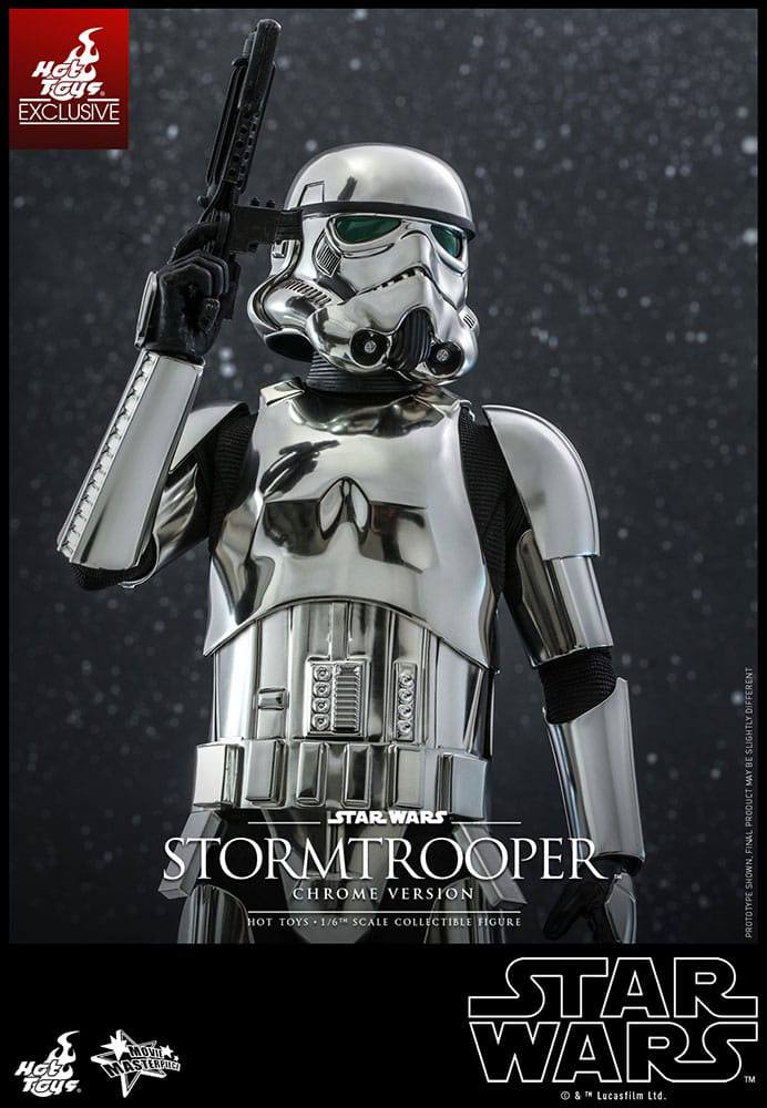 Star Wars Movie Masterpiece Action Figure 1/6 Stormtrooper Chrome Version 30 cm