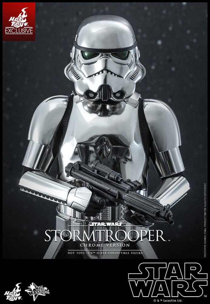 Star Wars Movie Masterpiece Action Figure 1/6 Stormtrooper Chrome Version 30 cm
