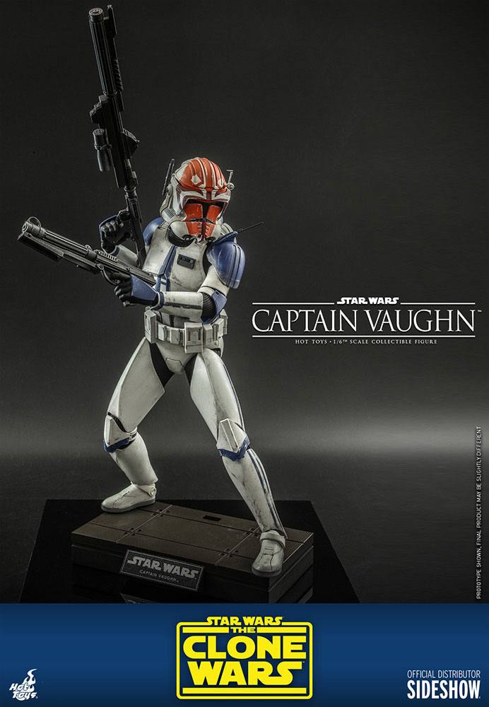 Star Wars The Clone Wars Action Figure 1/6 Captain Vaughn 30 cm