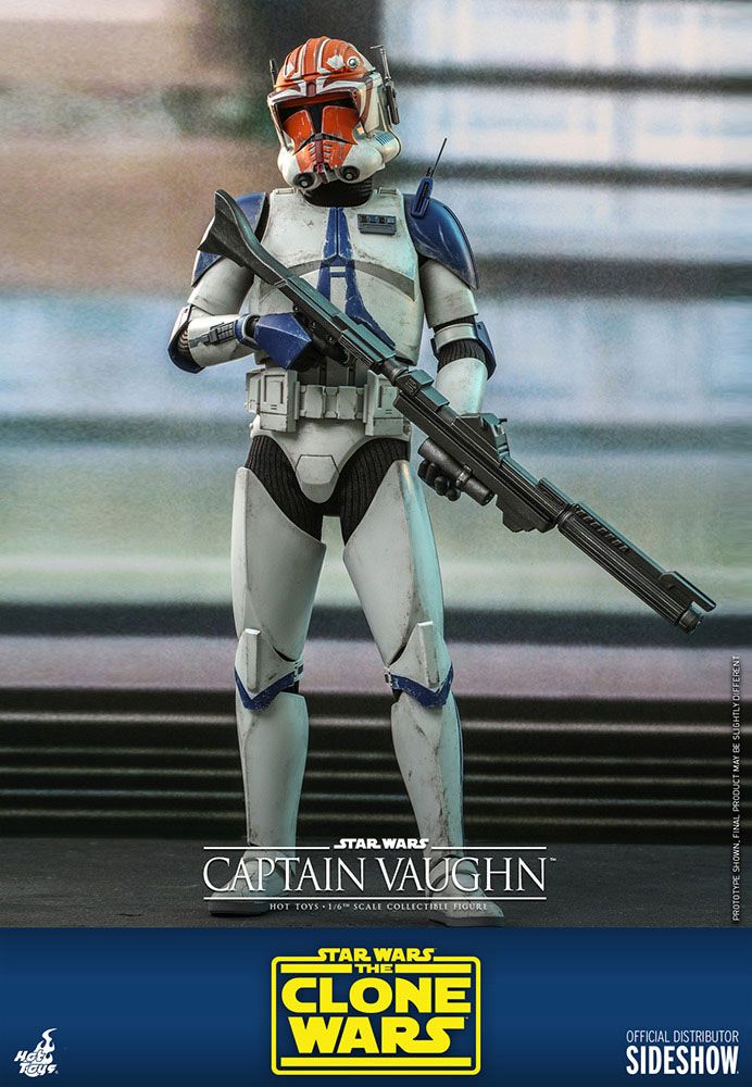 Star Wars The Clone Wars Action Figure 1/6 Captain Vaughn 30 cm