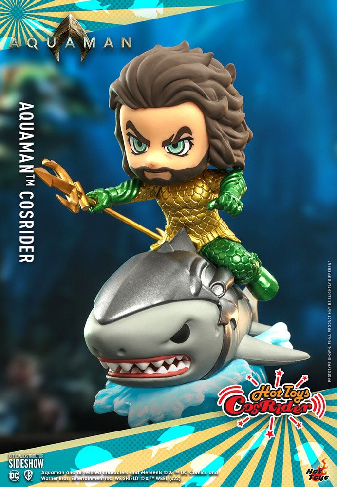 Aquaman CosRider Mini Figure with Sound & Light Up Aquaman 13 cm