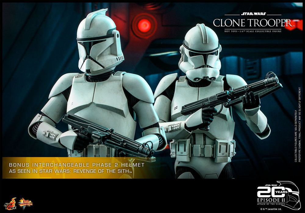 Star Wars: Episode II Action Figure 1/6 Clone Trooper 30 cm