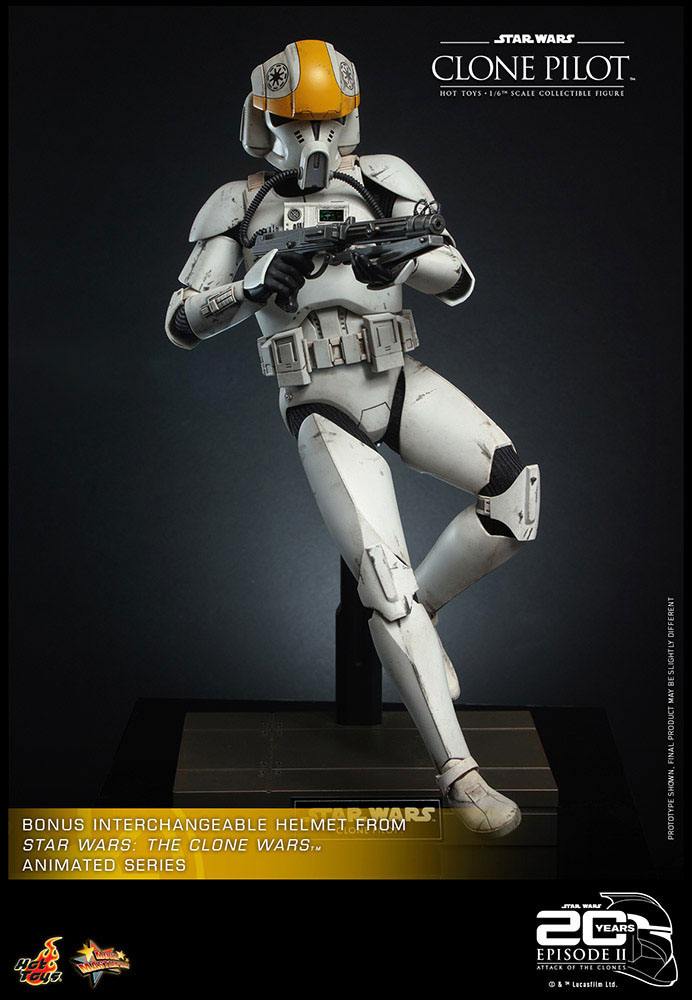 Star Wars: Episode II Action Figure 1/6 Clone Pilot 30 cm