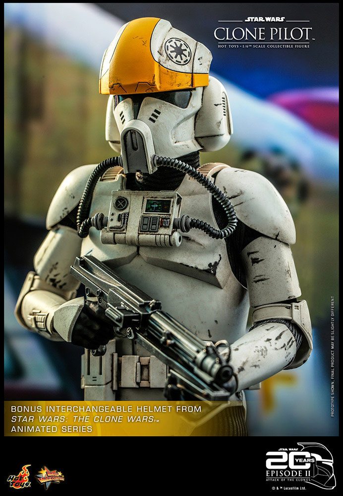 Star Wars: Episode II Action Figure 1/6 Clone Pilot 30 cm