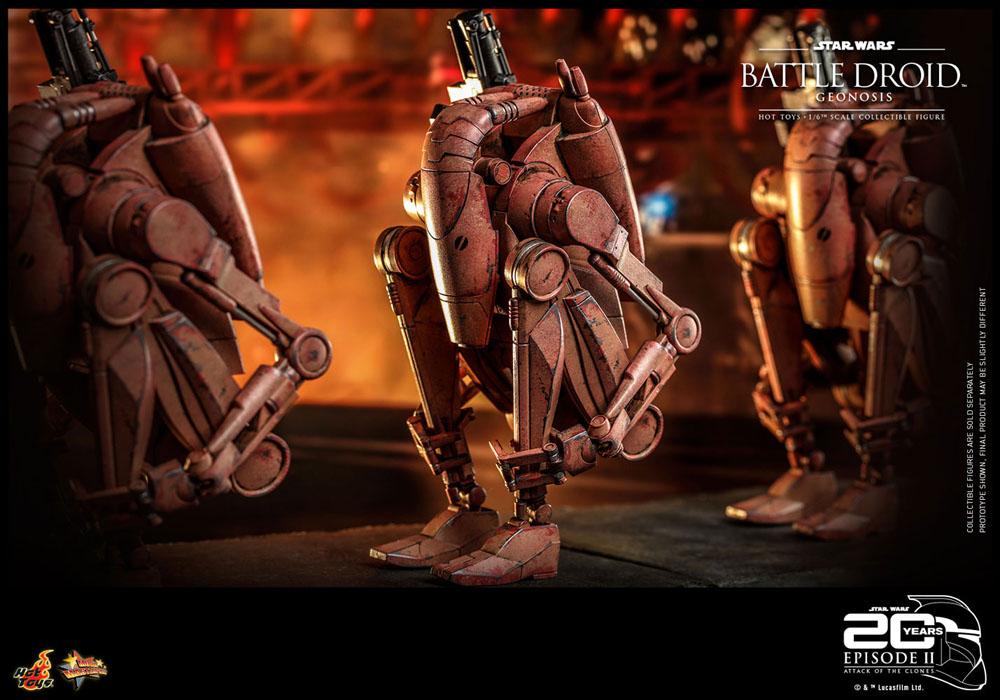 Star Wars: Episode II Action Figure 1/6 Battle Droid (Geonosis) 31 cm