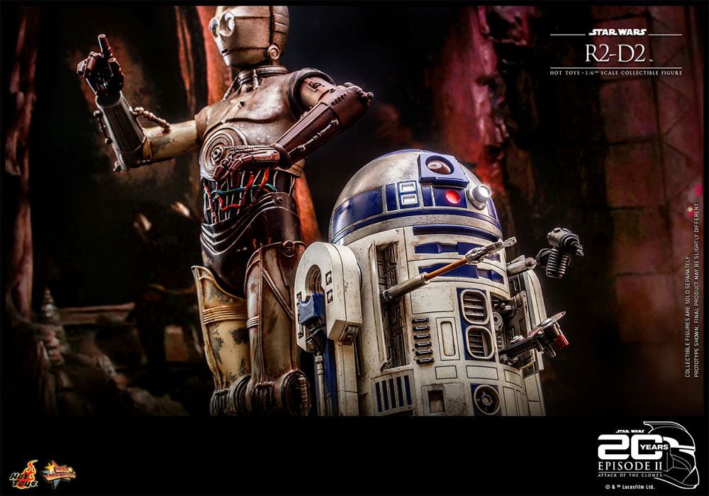 Star Wars: Episode II Action Figure 1/6 R2-D2 18 cm