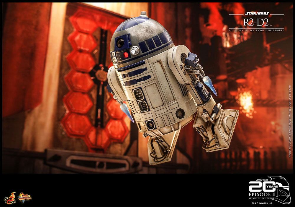 Star Wars: Episode II Action Figure 1/6 R2-D2 18 cm