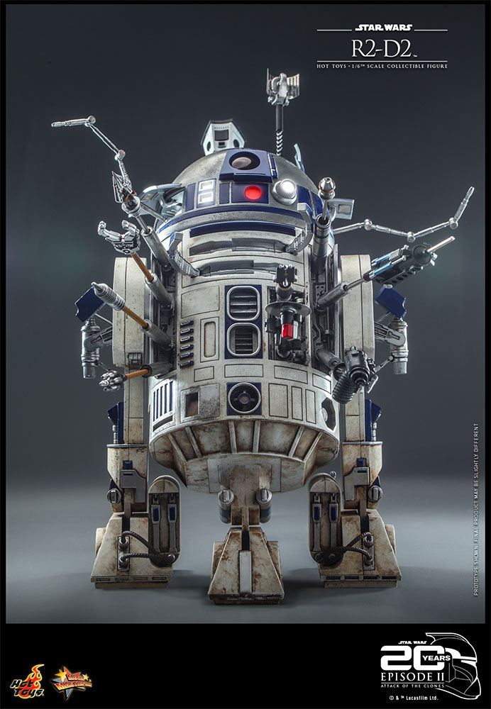 Star Wars: Episode II Action Figure 1/6 R2-D2 18 cm