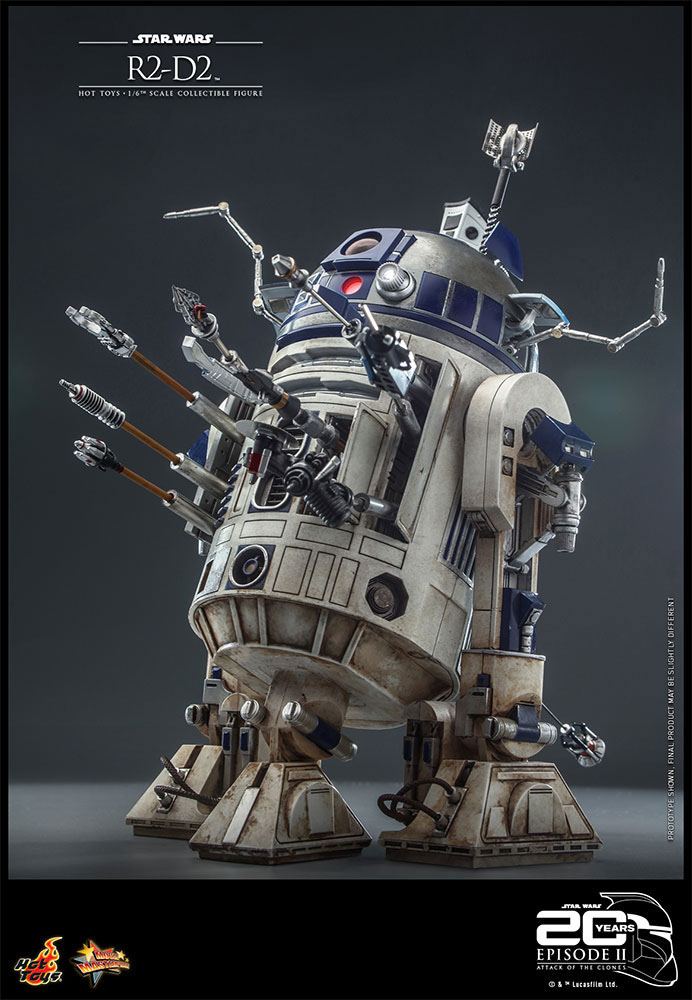Star Wars: Episode II Action Figure 1/6 R2-D2 18 cm