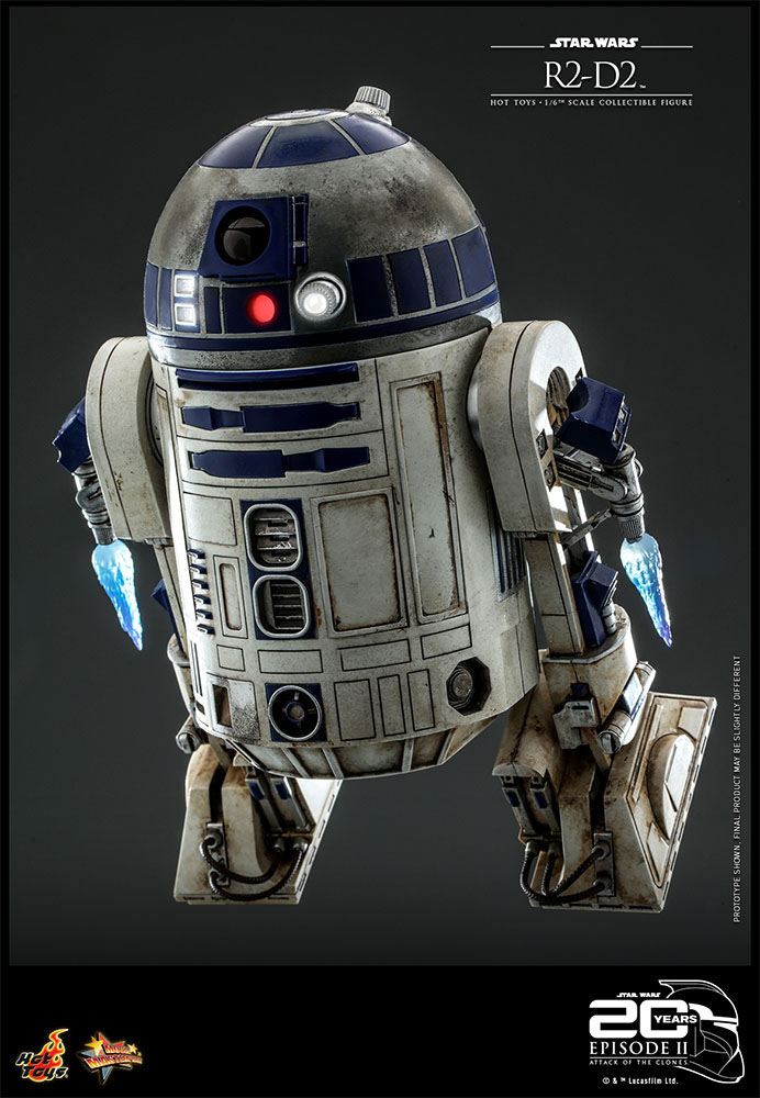 Star Wars: Episode II Action Figure 1/6 R2-D2 18 cm