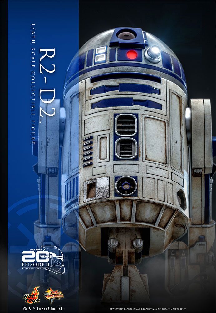 Star Wars: Episode II Action Figure 1/6 R2-D2 18 cm