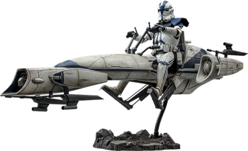 Star Wars The Clone Wars Action Figure 1/6 Commander Appo & BARC Speeder 30 cm