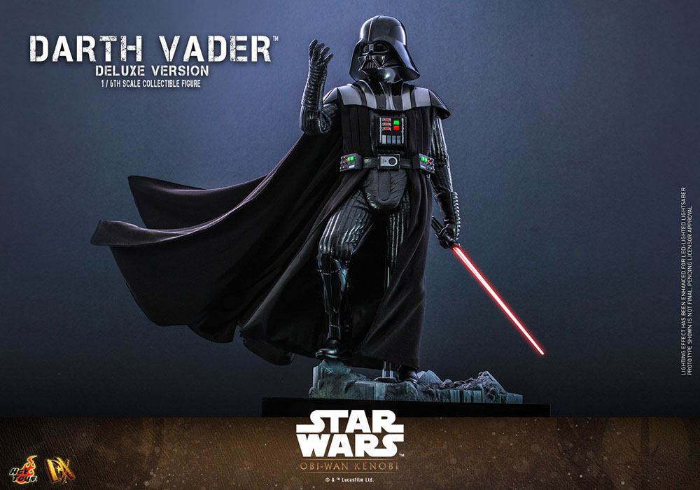 Star Wars: Obi-Wan Kenobi Action Figure 1/6 Darth Vader Deluxe Version 35 cm