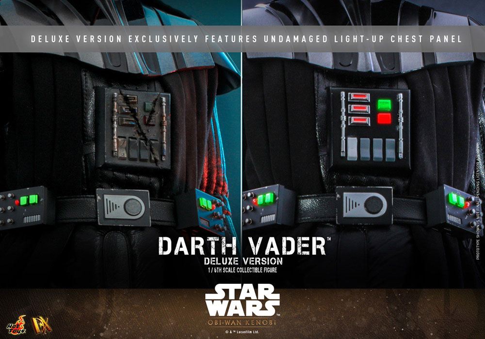 Star Wars: Obi-Wan Kenobi Action Figure 1/6 Darth Vader Deluxe Version 35 cm