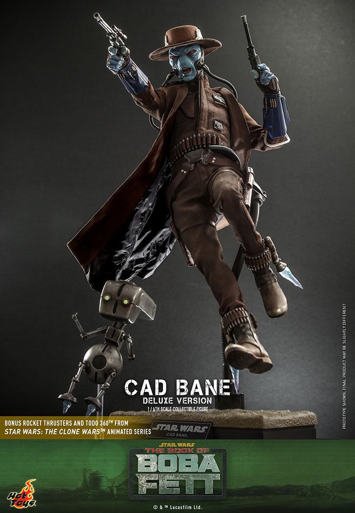 Star Wars: The Book of Boba Fett Action Figure 1/6 Cad Bane (Deluxe Version) 34 cm