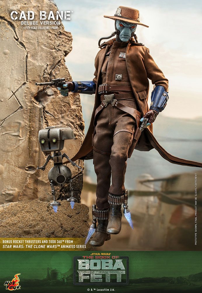Star Wars: The Book of Boba Fett Action Figure 1/6 Cad Bane (Deluxe Version) 34 cm