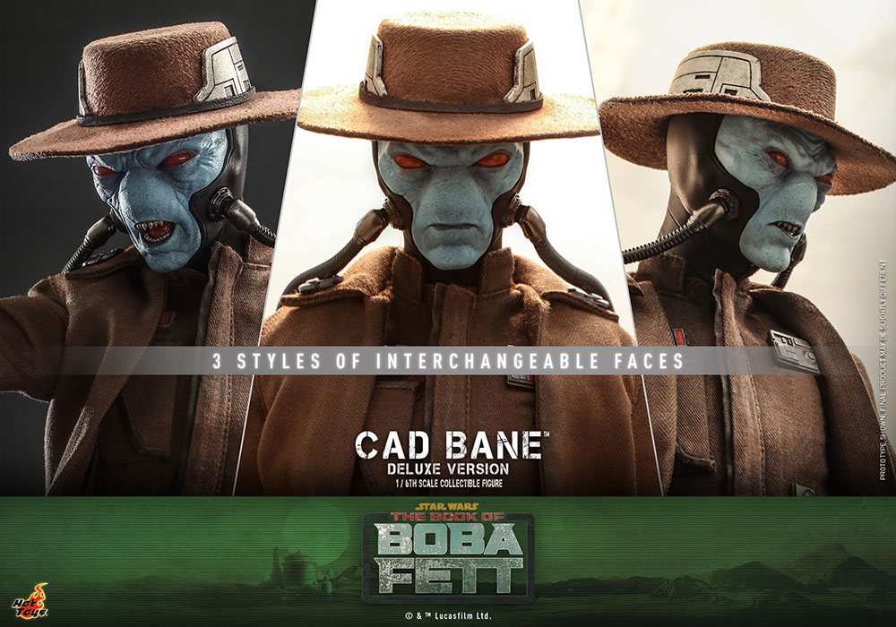 Star Wars: The Book of Boba Fett Action Figure 1/6 Cad Bane (Deluxe Version) 34 cm