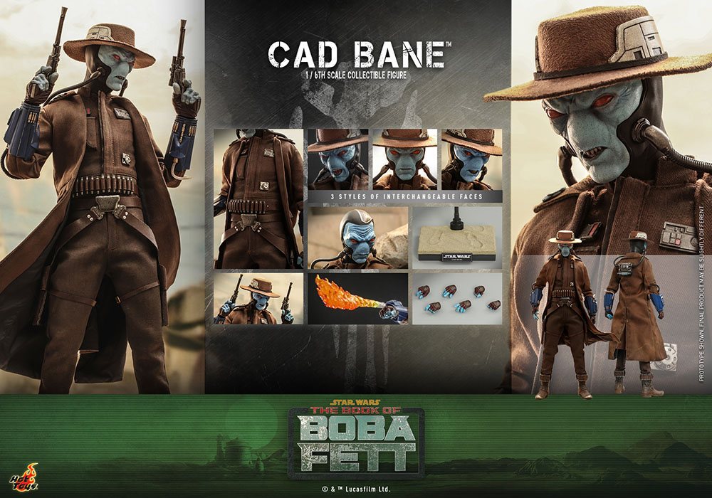 Star Wars: The Book of Boba Fett Action Figure 1/6 Cad Bane 34 cm