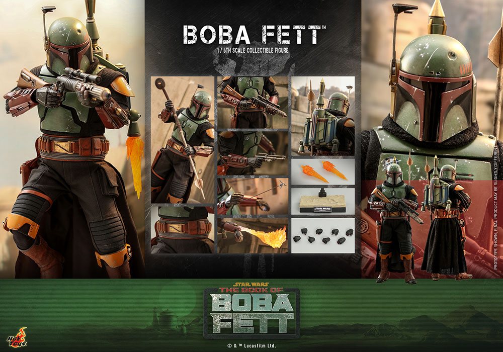 Star Wars: The Book of Boba Fett Action Figure 1/6 Boba Fett 30 cm