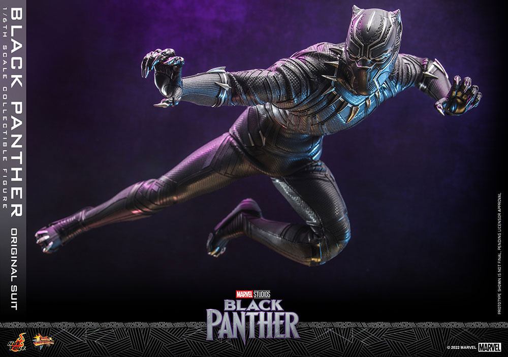 Black Panther Movie Masterpiece Action Figure 1/6 Black Panther (Original Suit) 31 cm