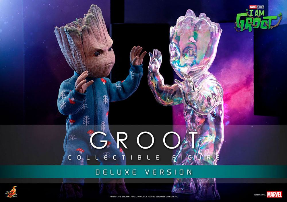 I Am Groot Action Figure Groot Deluxe Version 26 cm