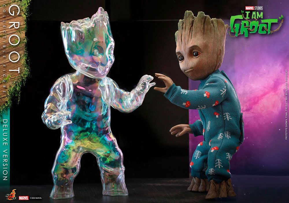 I Am Groot Action Figure Groot Deluxe Version 26 cm