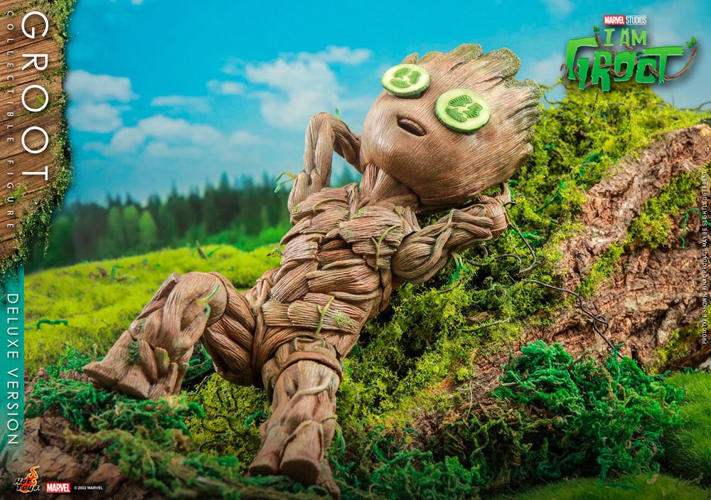I Am Groot Action Figure Groot Deluxe Version 26 cm