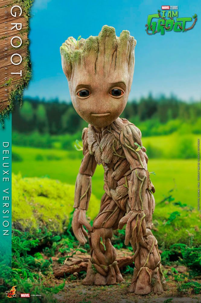 I Am Groot Action Figure Groot Deluxe Version 26 cm