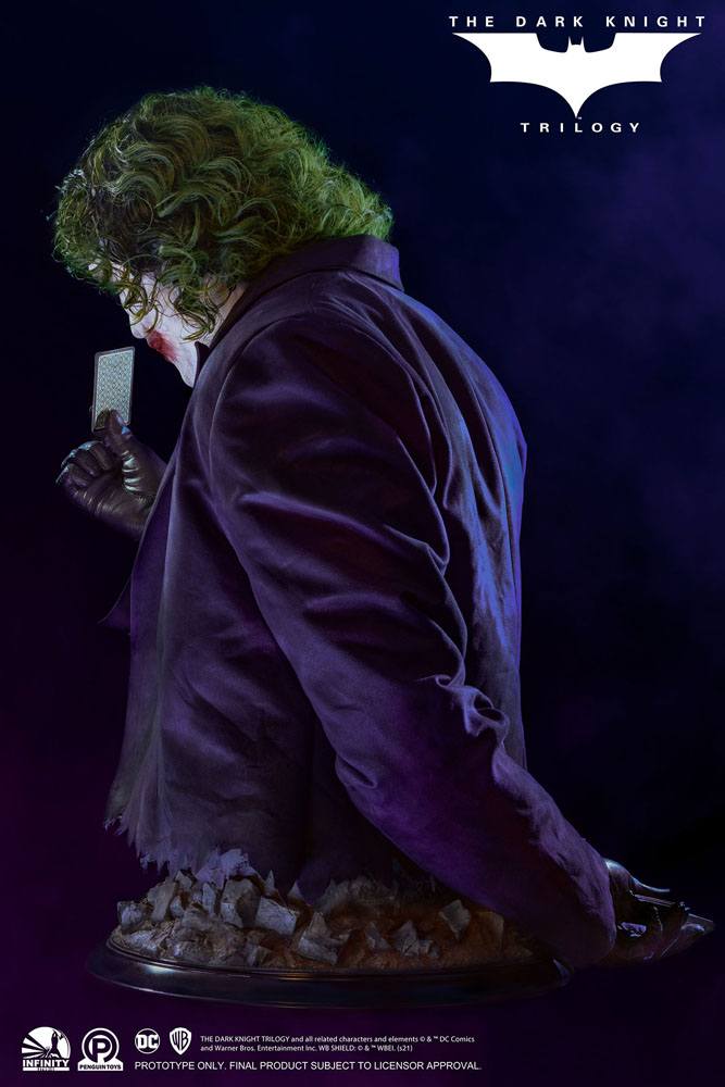 The Dark Knight Life-Size Bust Joker 82 cm