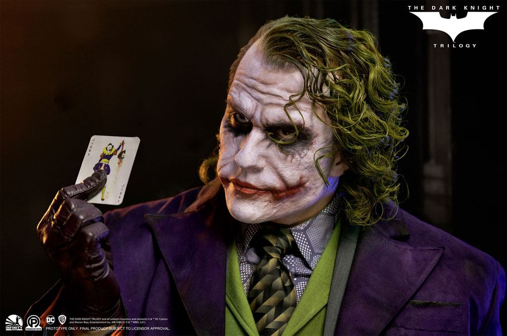 The Dark Knight Life-Size Bust Joker 82 cm