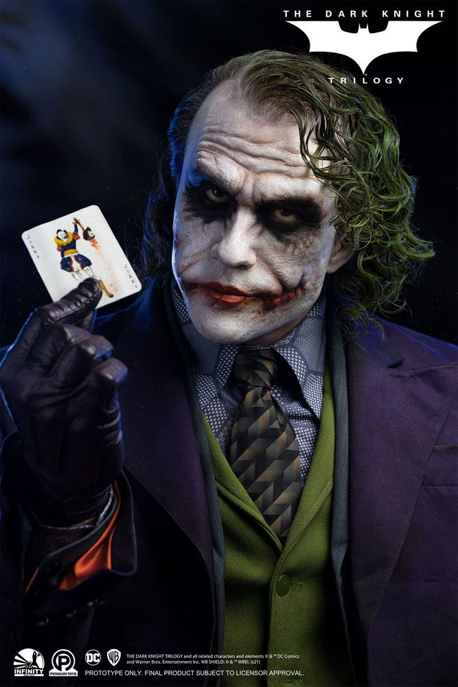 The Dark Knight Life-Size Bust Joker 82 cm