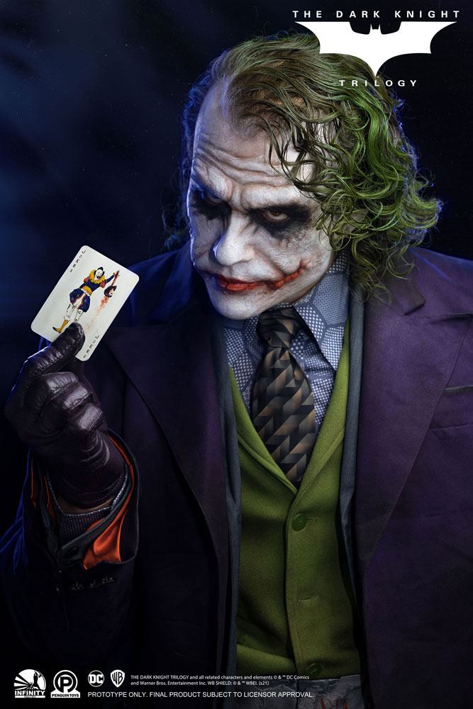 The Dark Knight Life-Size Bust Joker 82 cm