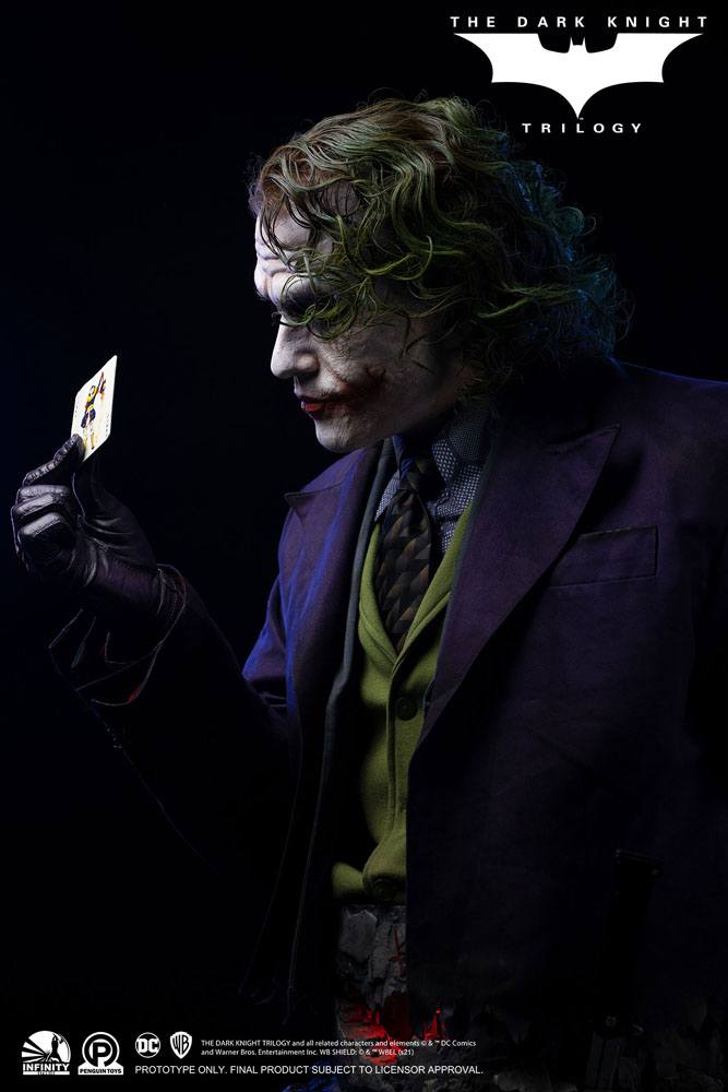 The Dark Knight Life-Size Bust Joker 82 cm
