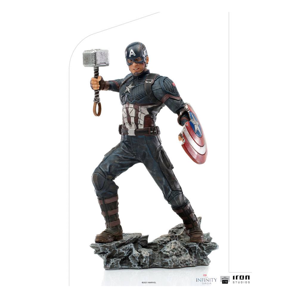 The Infinity Saga BDS Art Scale Statue 1/10 Captain America Ultimate 21 cm