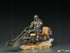 Star Wars The Mandalorian Deluxe Art Scale Statue 1/10 Mandalorian on Speederbike 18 cm