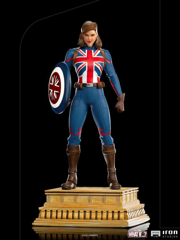 What If...? Art Scale Statue 1/10 Captain Carter 24 cm