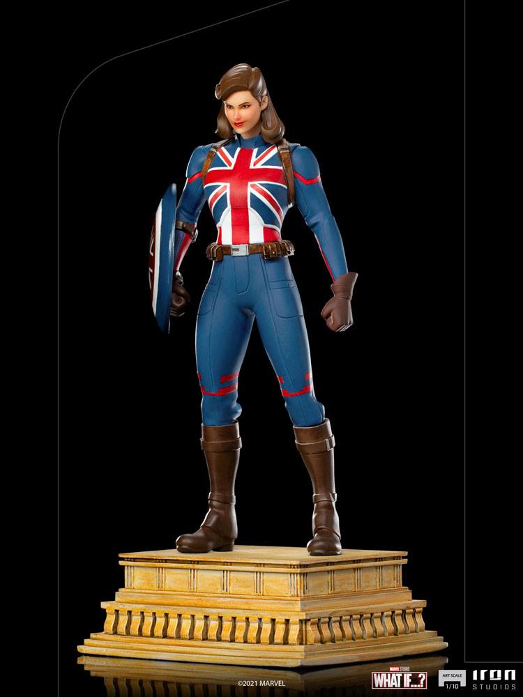 What If...? Art Scale Statue 1/10 Captain Carter 24 cm