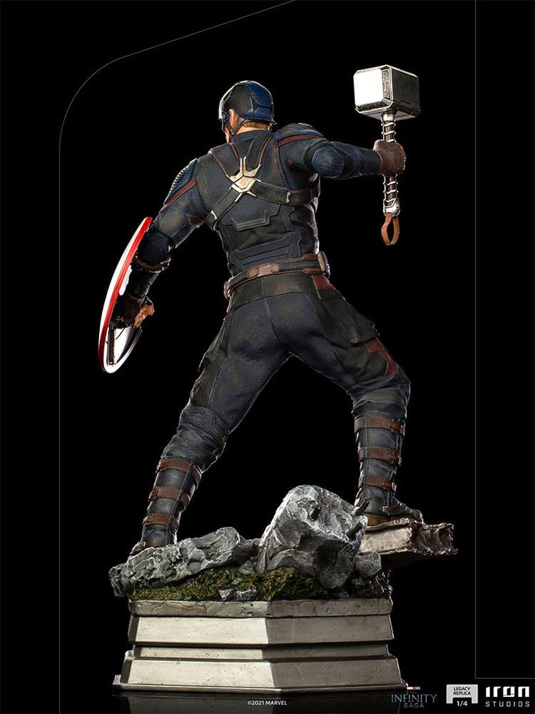 Avengers Infinity Saga Legacy Replica Statue 1/4 Captain America 56 cm