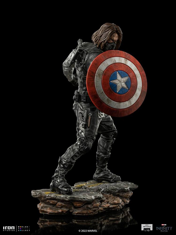 The Infinity Saga BDS Art Scale Statue 1/10 Winter Soldier 20 cm