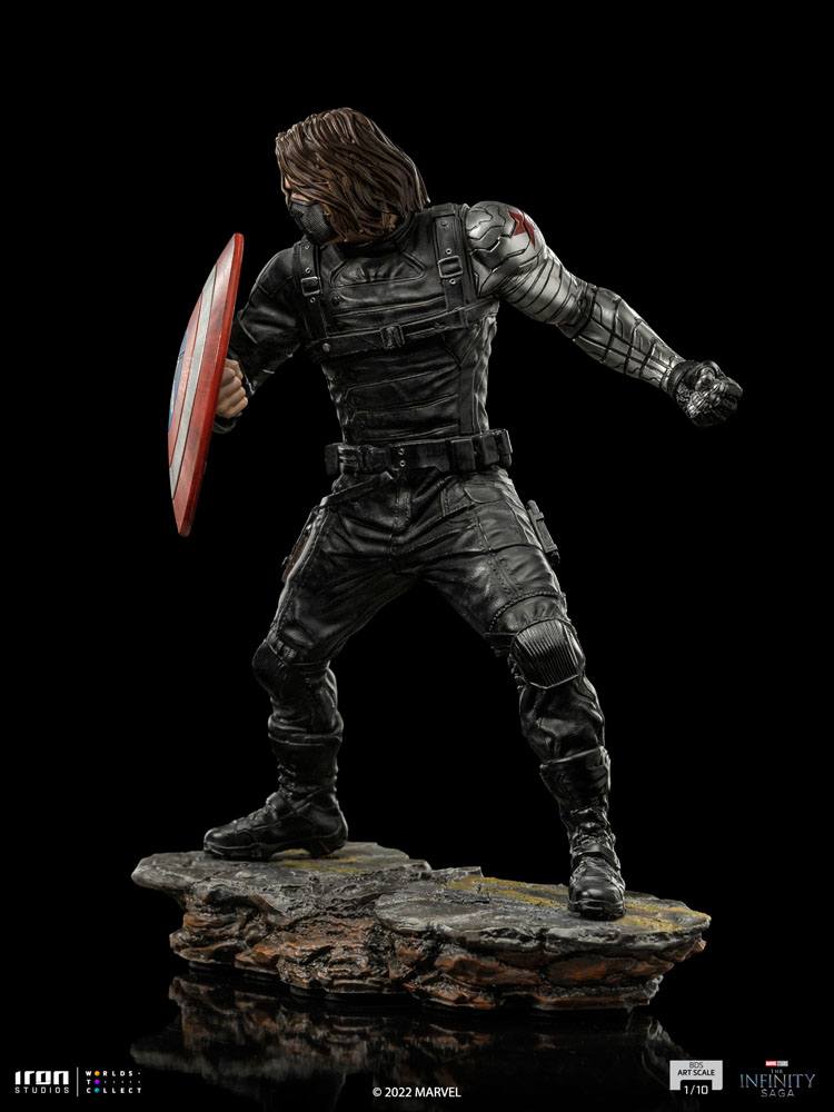 The Infinity Saga BDS Art Scale Statue 1/10 Winter Soldier 20 cm