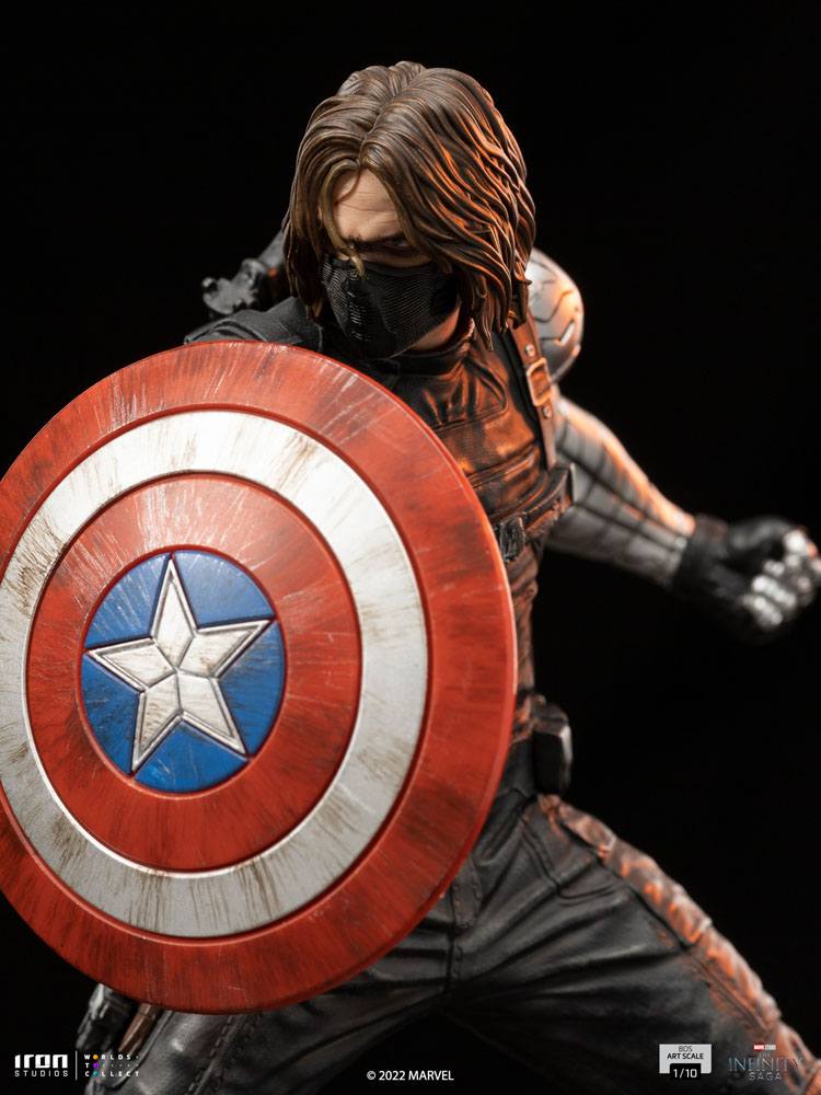 The Infinity Saga BDS Art Scale Statue 1/10 Winter Soldier 20 cm