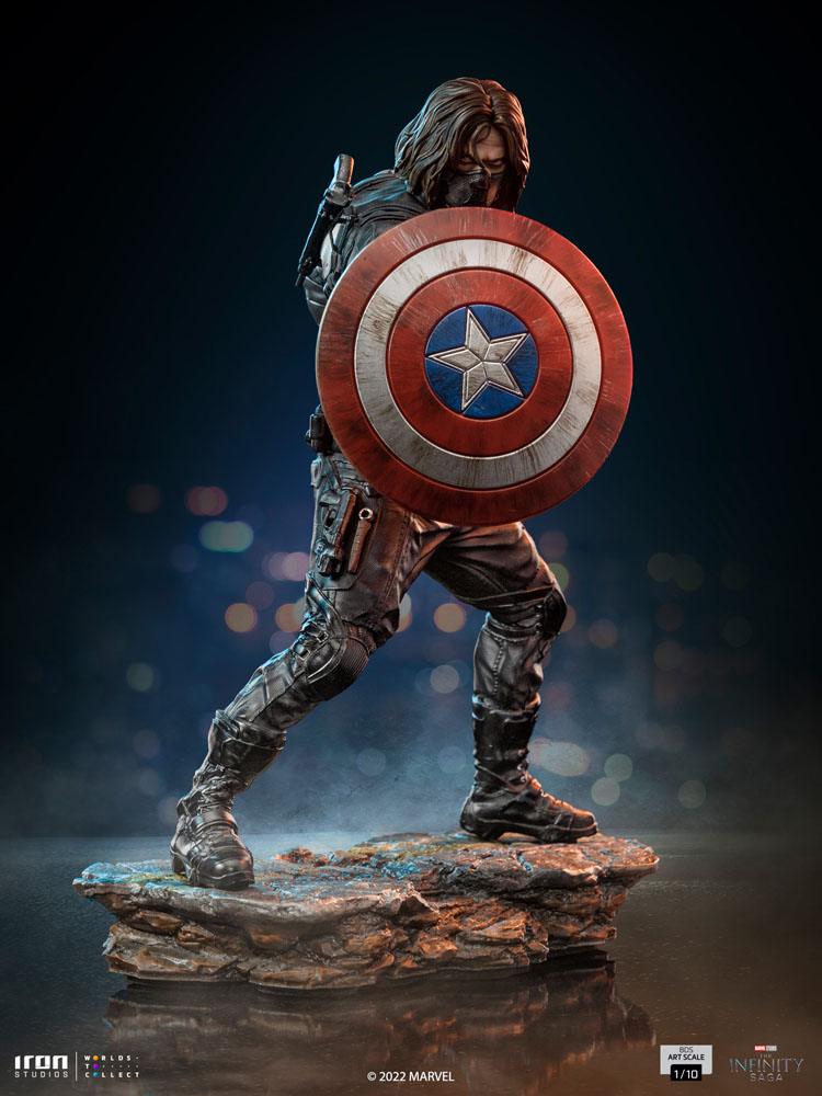 The Infinity Saga BDS Art Scale Statue 1/10 Winter Soldier 20 cm
