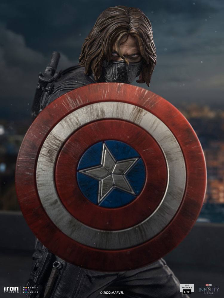 The Infinity Saga BDS Art Scale Statue 1/10 Winter Soldier 20 cm