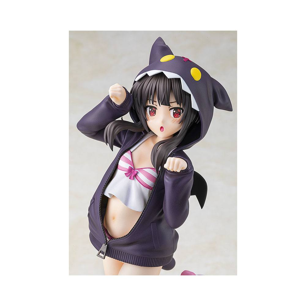 Kono Subarashii Sekai ni Syukufuku wo! Statue 1/7 Megumin Hoodie Look Chomusuke ver. 25 cm