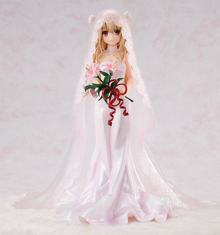 Fate/kaleid liner Prisma Illya PVC Statue 1/7 Illyasviel von Einzbern: Wedding Dress Ver. 21 cm