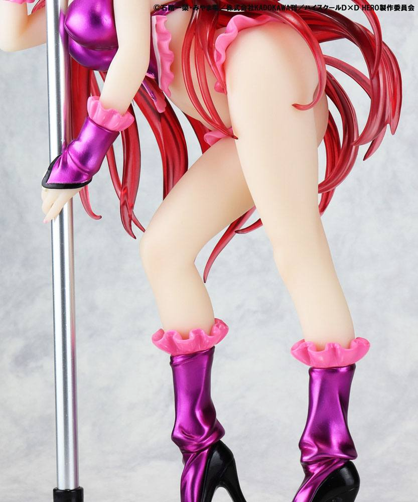 High School DxD Statue 1/7 Rias Gremory Pole Dance Ver. Purple Color 20 cm