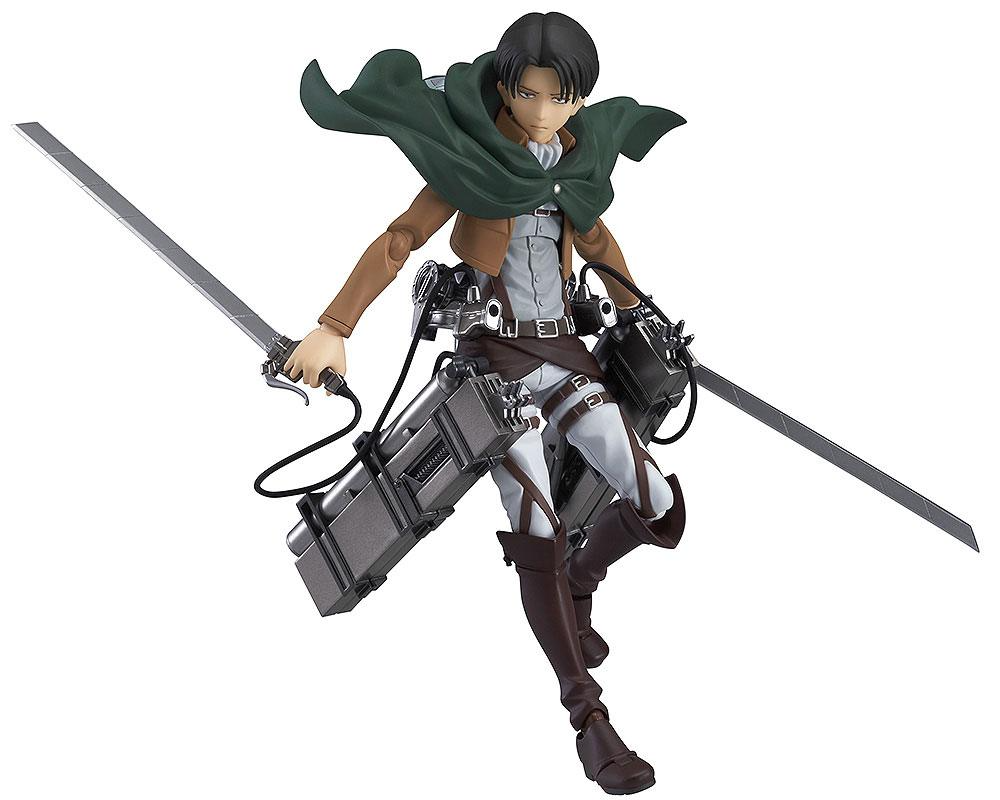 Attack on Titan Figma Action Figure Levi 14 cm